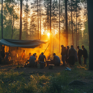 Wildnispädagogisches Teambuilding