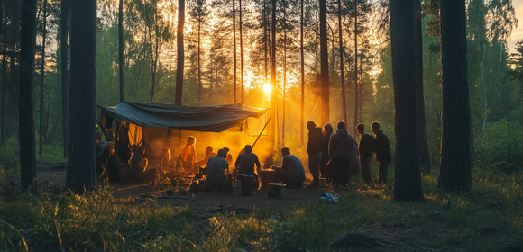 Wildnispädagogisches Teambuilding