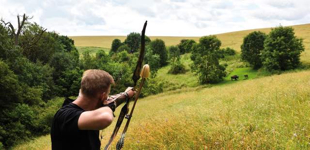 Kunst des Bogenschießens Firmenevent-Bogenschießen