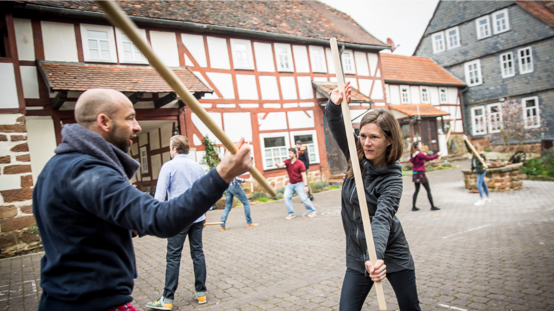 Musketier sein. Fechten erleben.