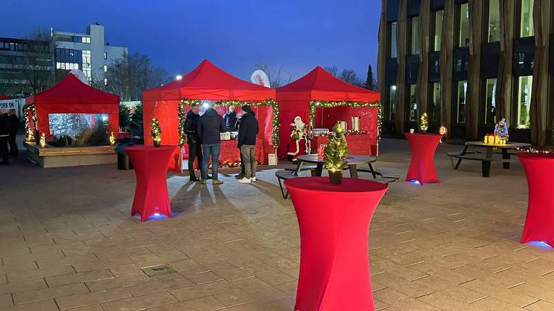 Weihnachtsmarkt mobil, Weihnachtsmarkt für die Firmen, Firmen-Weihnachtsfeier, Weihnachtsfeier, Team-Event, Teambuilding Events