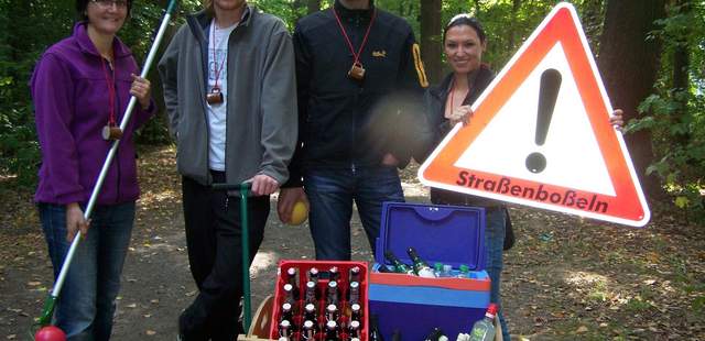 Boßeln auf Schwäbisch Boßeln auf Schwäbisch