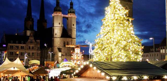 Weihnachtsmarkt Halle Besinnlicher Weihnachtsrundgang
