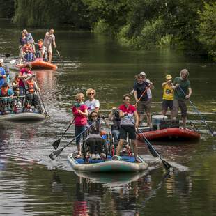 Rollstuhl Paddeln Sit on SUP Events