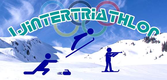 Teambuilding, Wintertriathlon, Winter Games, Teambuilding, Curling, Lasergewehrschießen, Virtuelles Ski Jumping