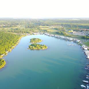 Kleines Partyfloß mieten am Hainer See (3h)