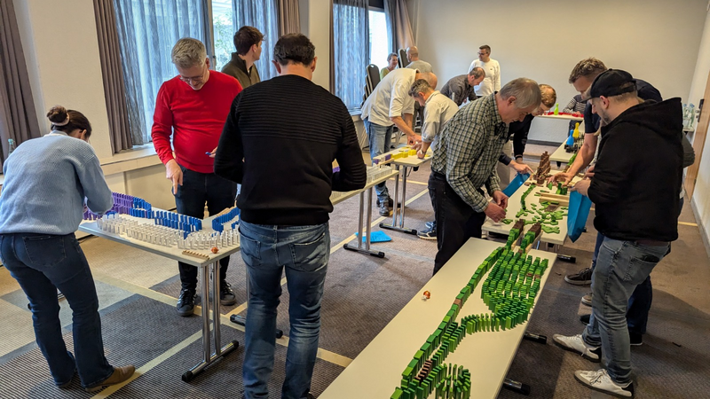 Domino-Challenge (60 Min. Teamplay) in NRW